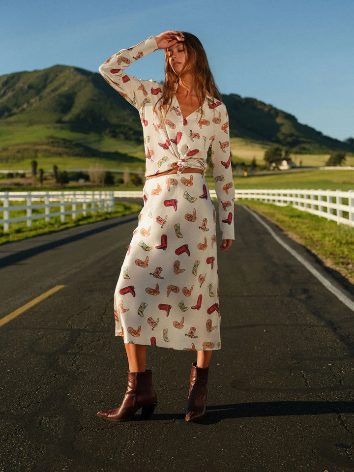 Daria Silk Blouse