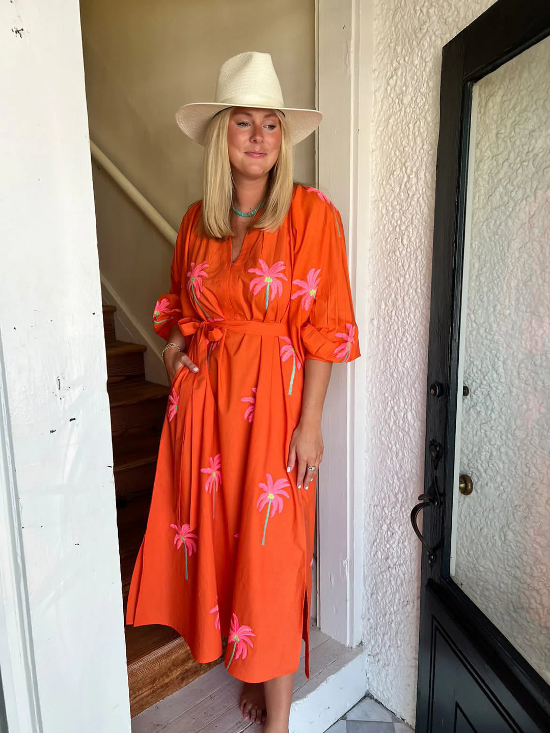 orange grove dress Cece Dress