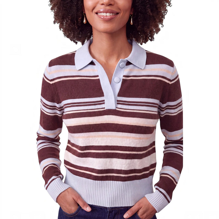 Slim Fit Stripey Polo