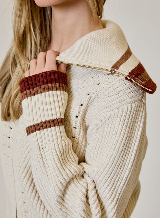 Zip Front Cardigan
