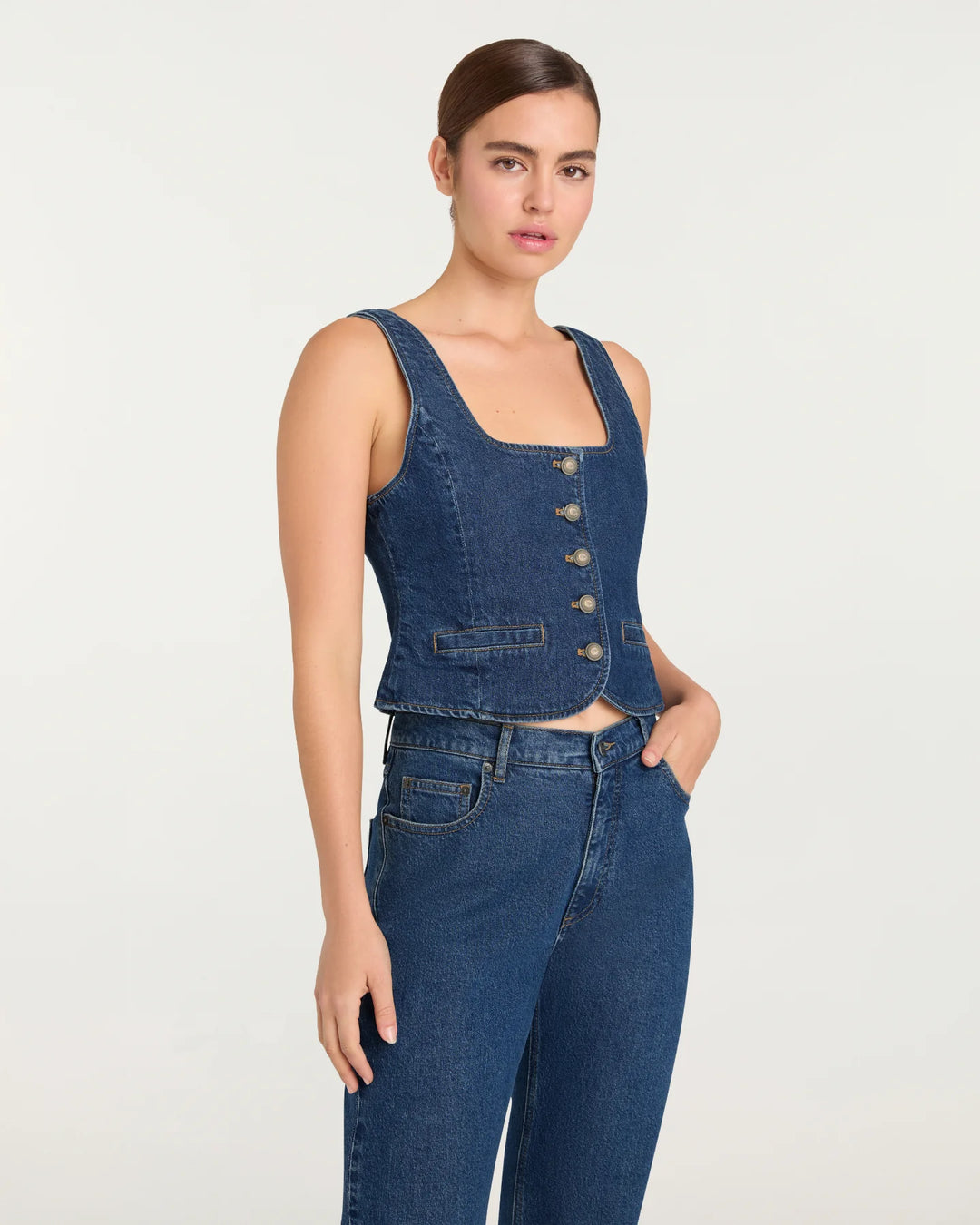 Denim Rowena Top