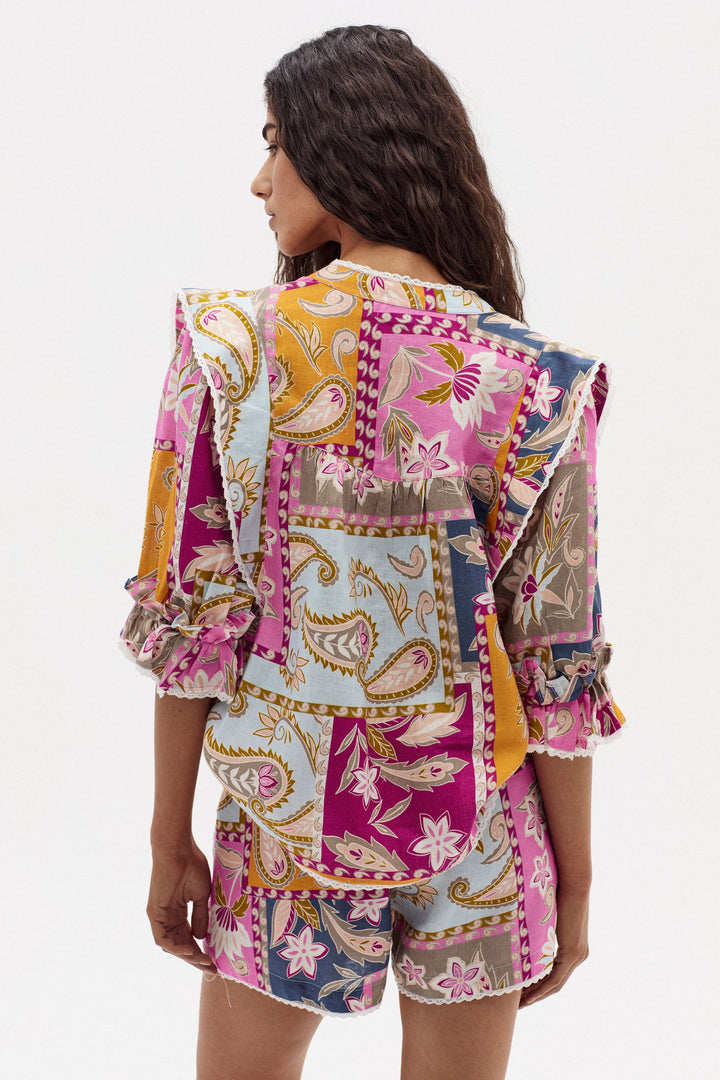 Folk Linen Shirt