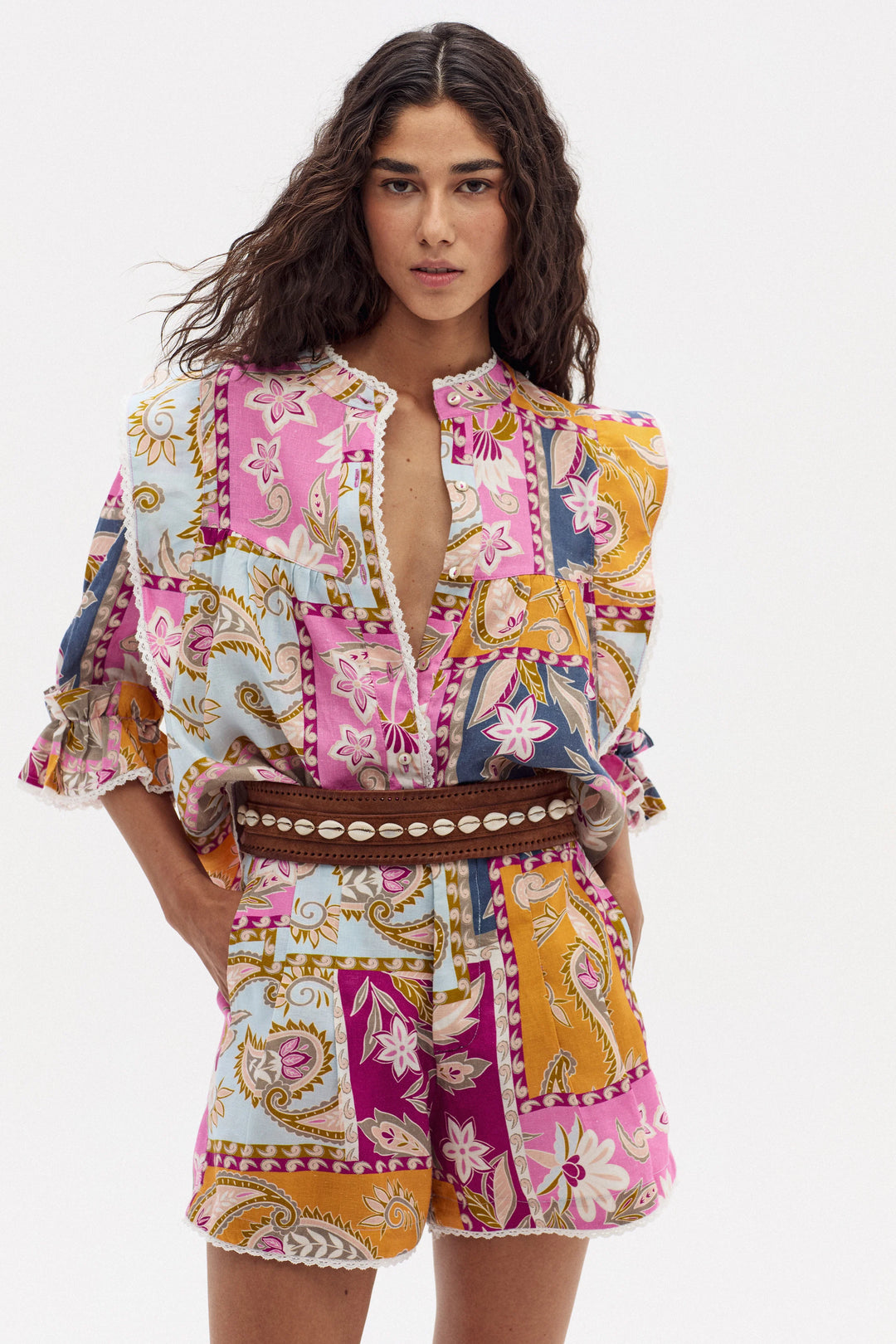 Folk Linen Shirt