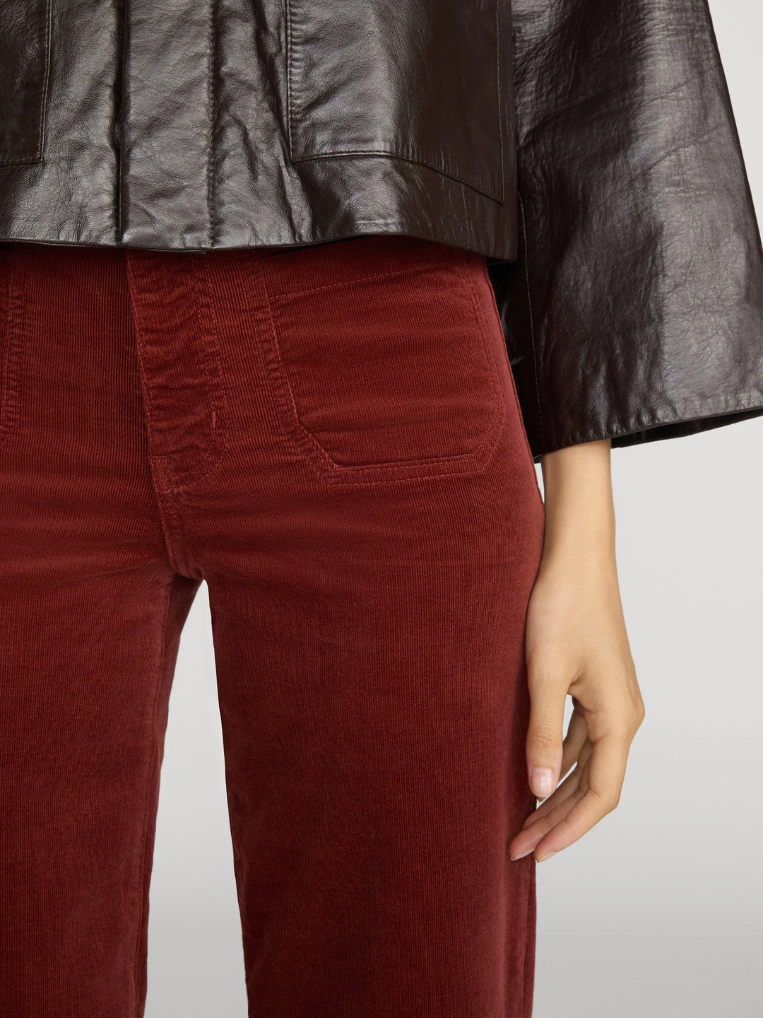 Le Slim Palazzo Corduroy