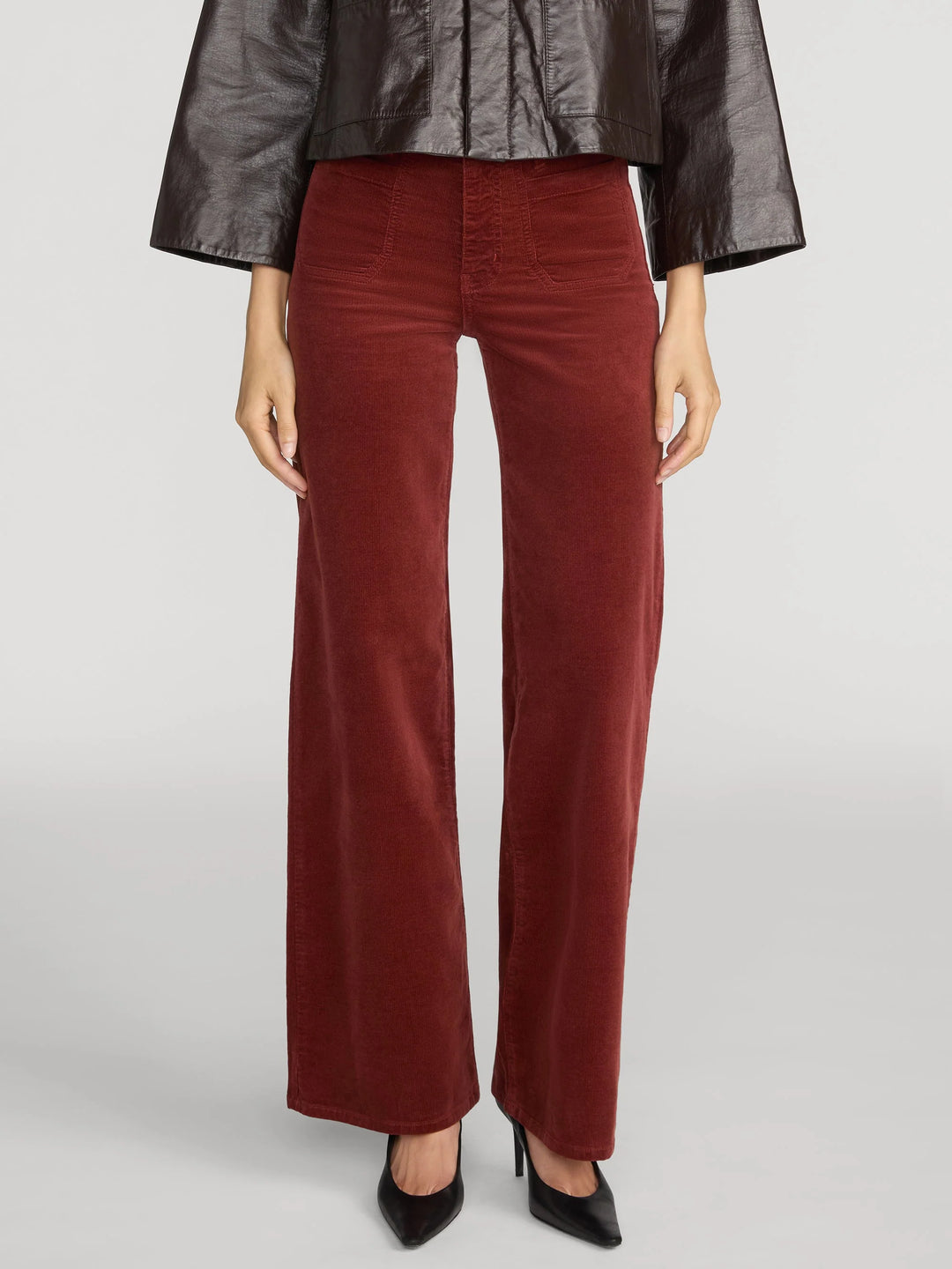 Le Slim Palazzo Corduroy