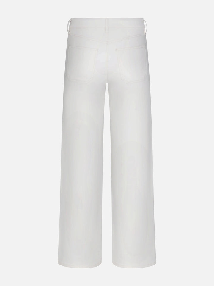 Le Slim Palazzo Pintuck Pocket