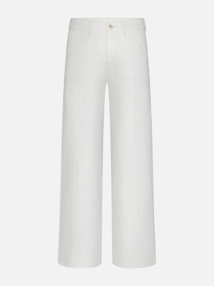 Le Slim Palazzo Pintuck Pocket