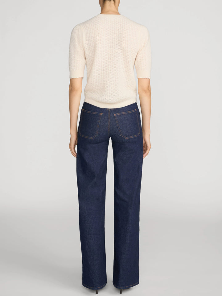 Le Slim Palazzo Pintuck Pocket