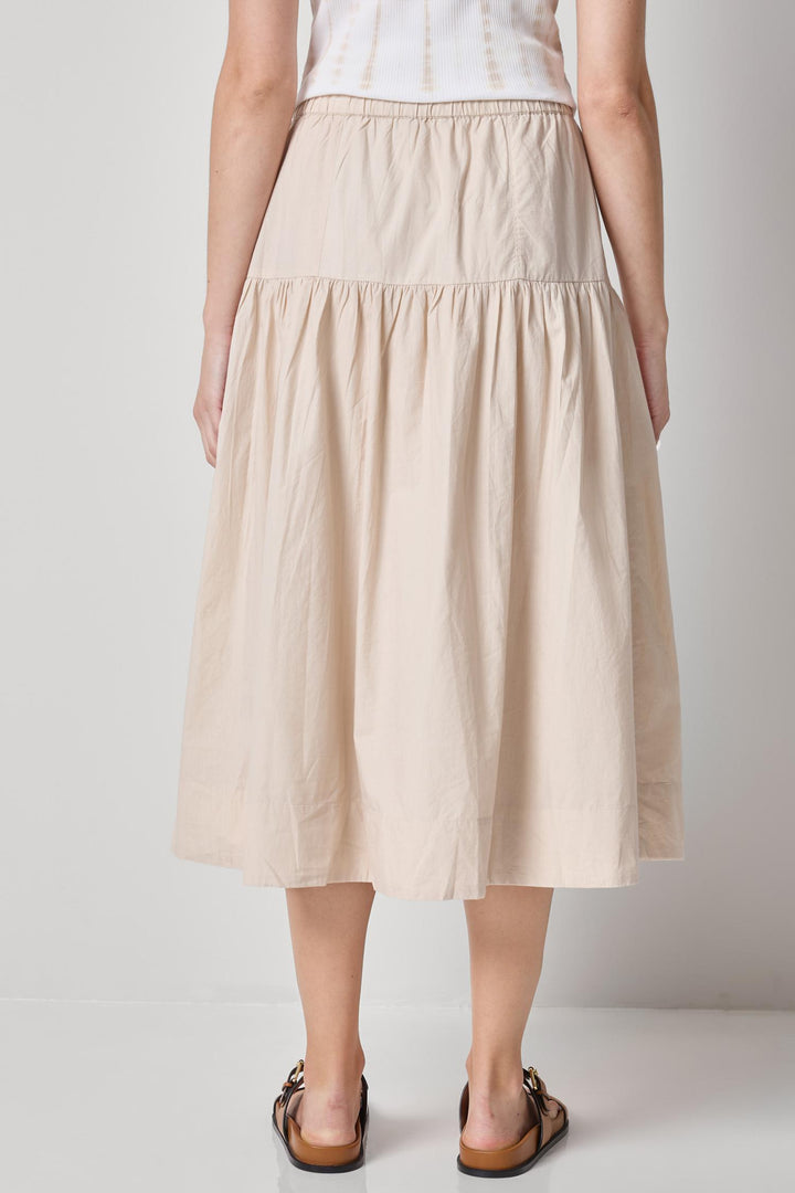 Poplin Yoke Skirt