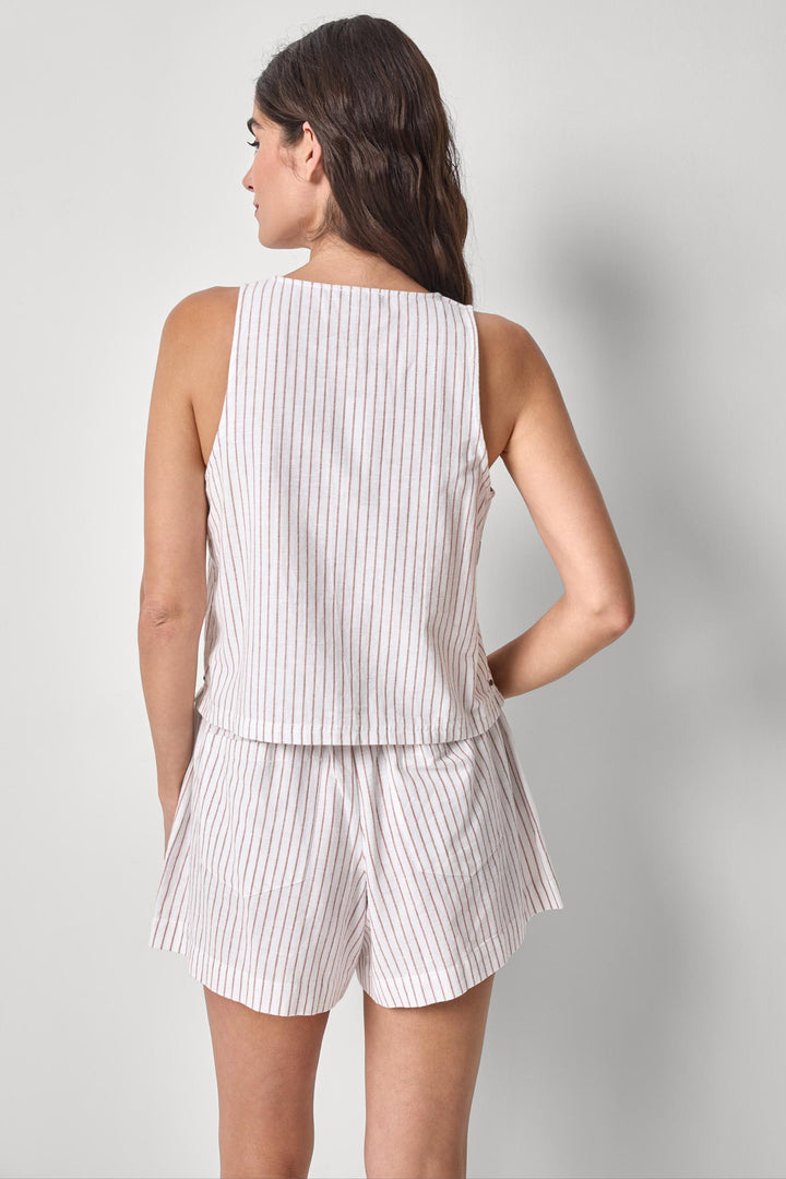 Sleeveless Zip Top