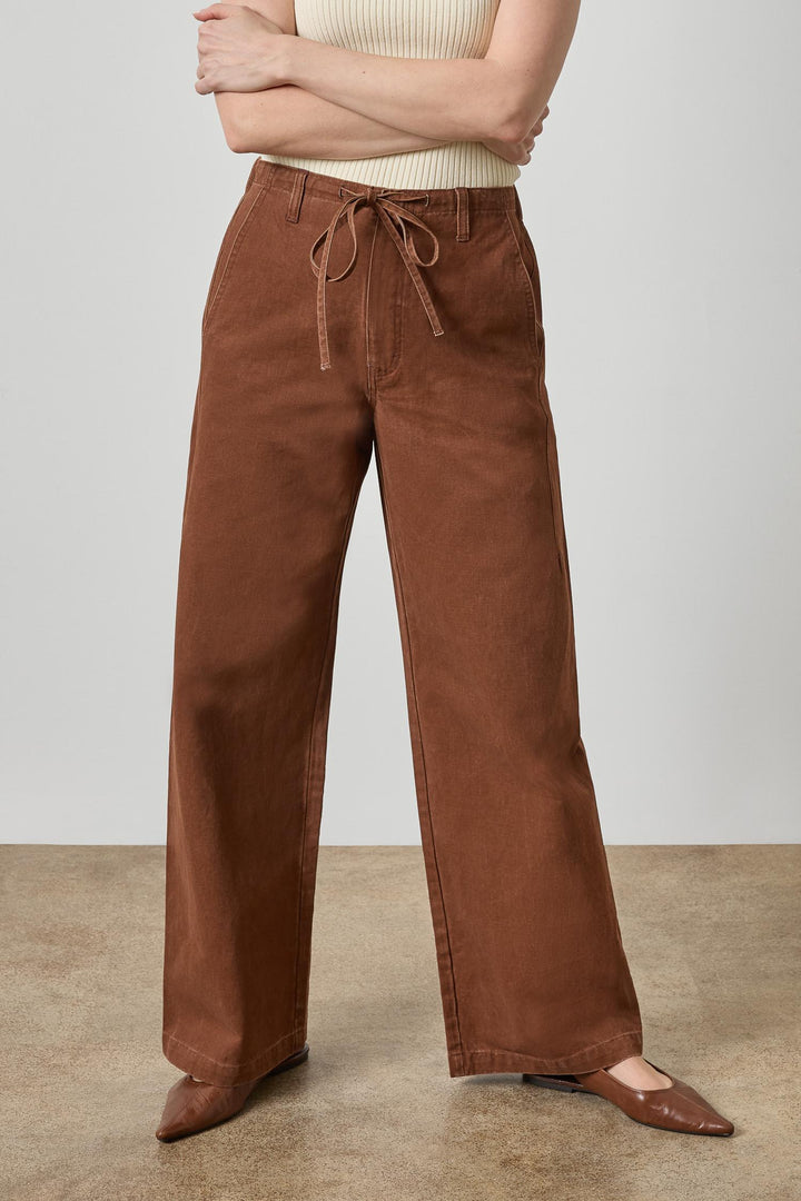 Washed Twill Pant