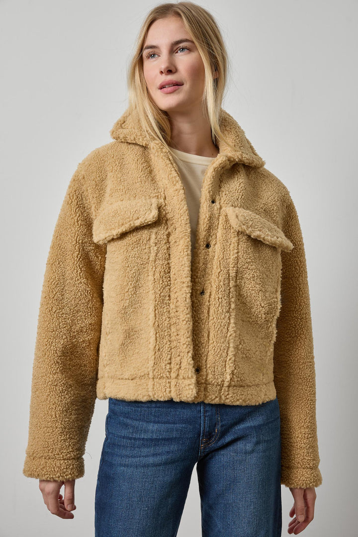 Sherpa Collared Jacket