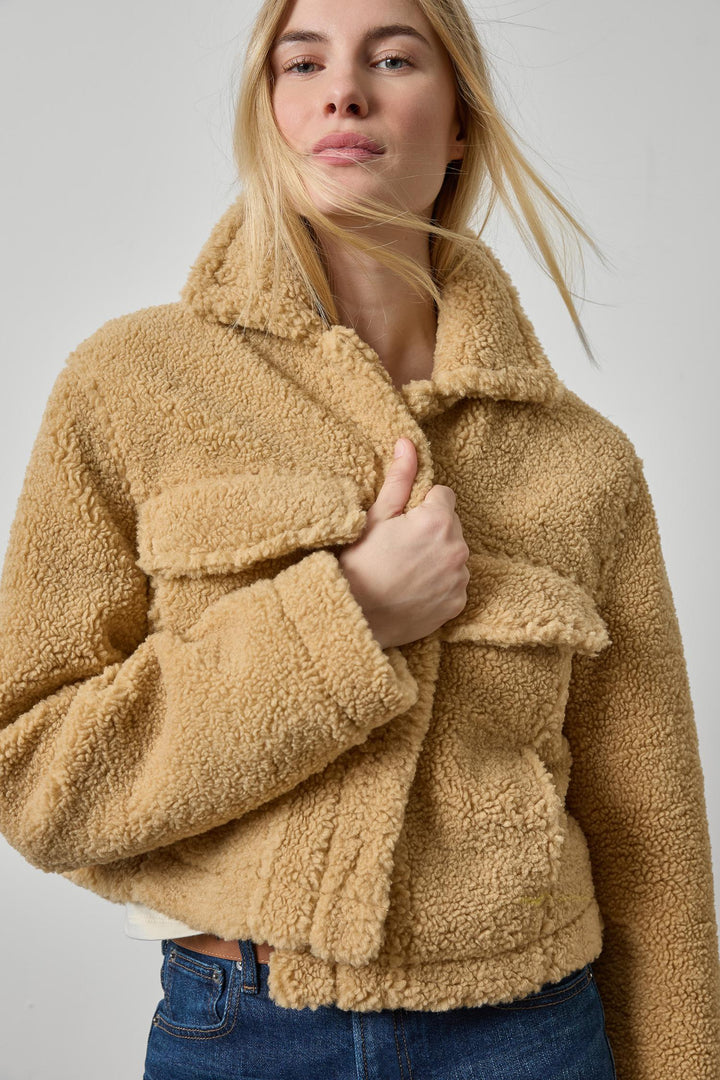 Sherpa Collared Jacket