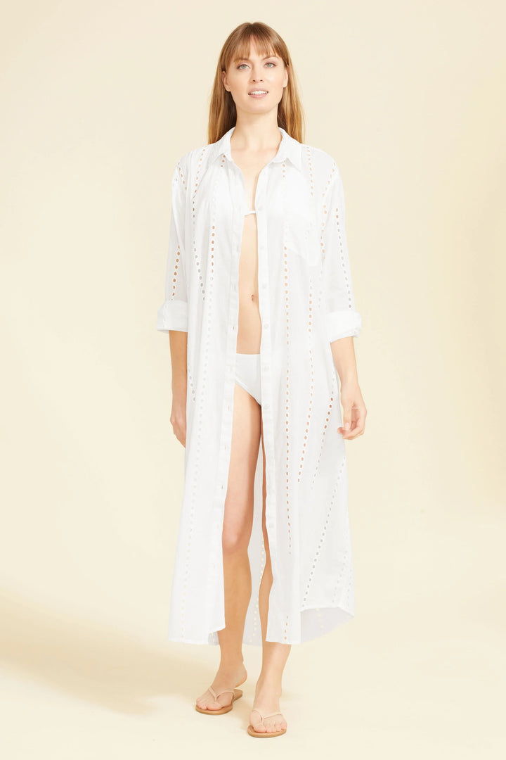 Positano Maxi Shirt Dress
