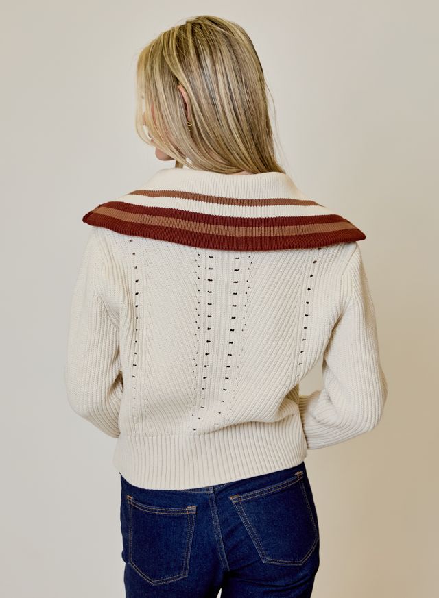 Zip Front Cardigan