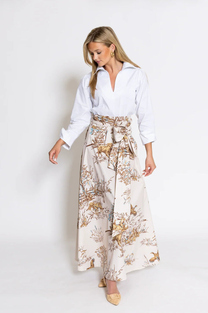 Brady Wrap Maxi Skirt