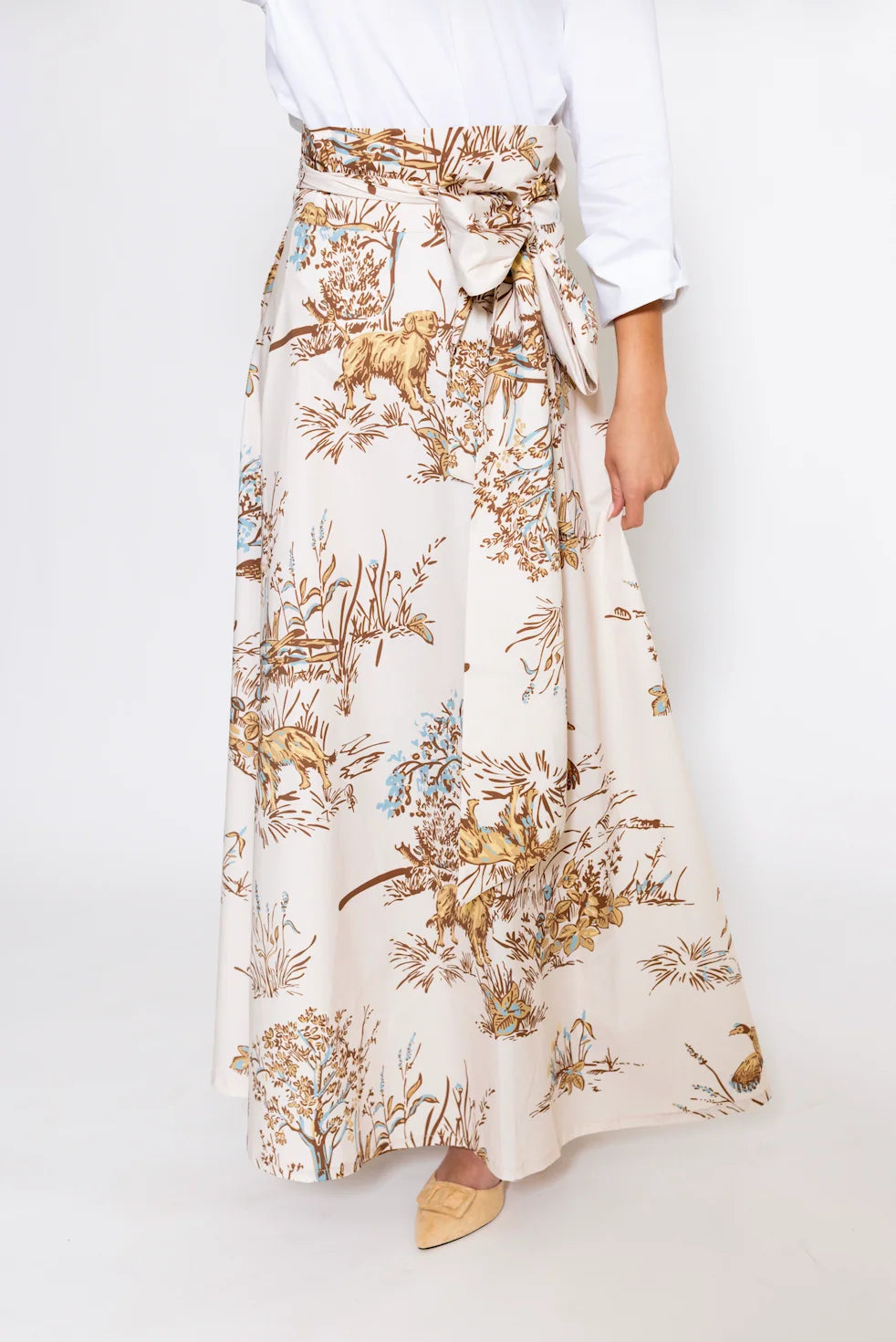 Brady Wrap Maxi Skirt