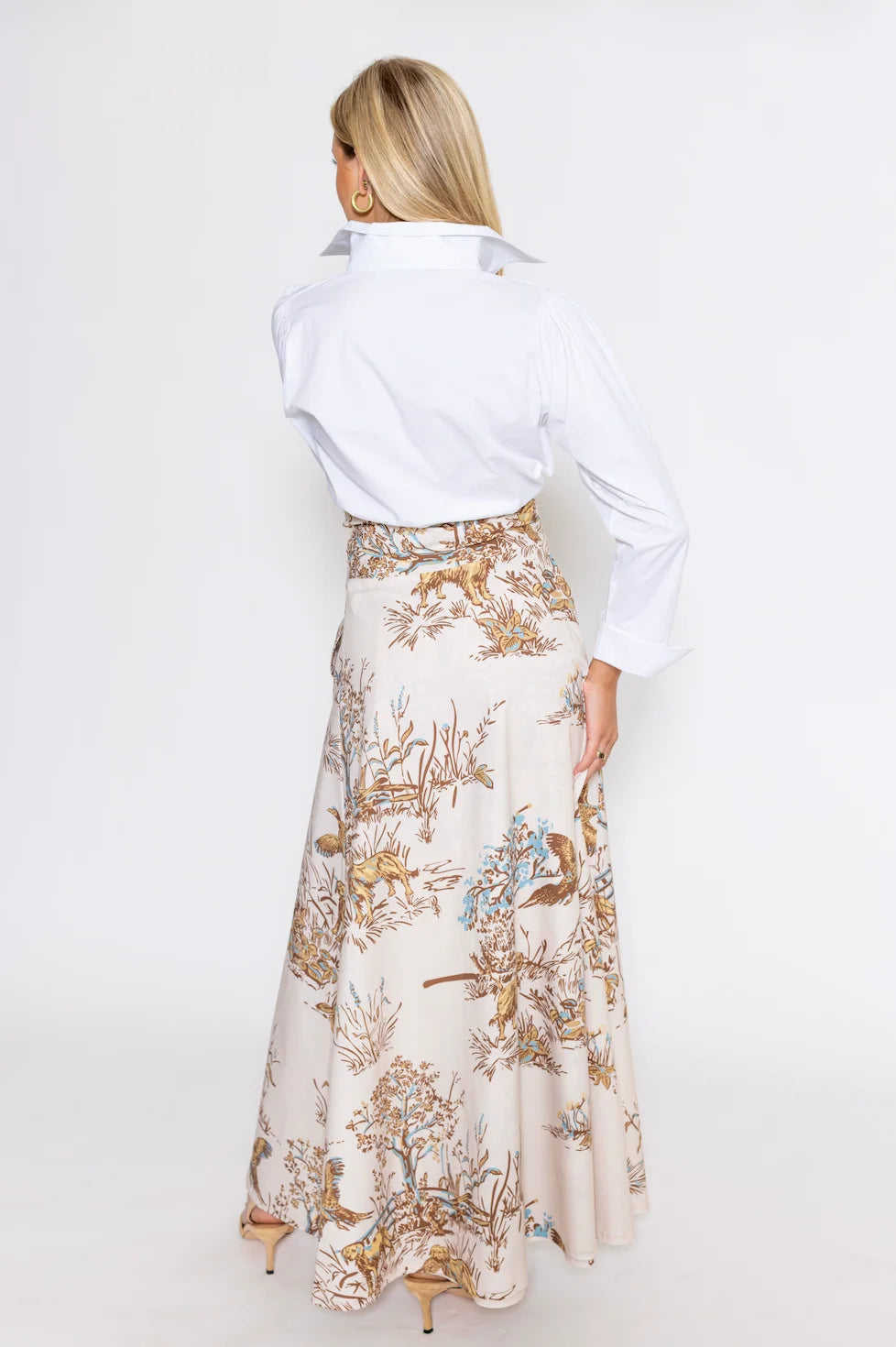 Brady Wrap Maxi Skirt