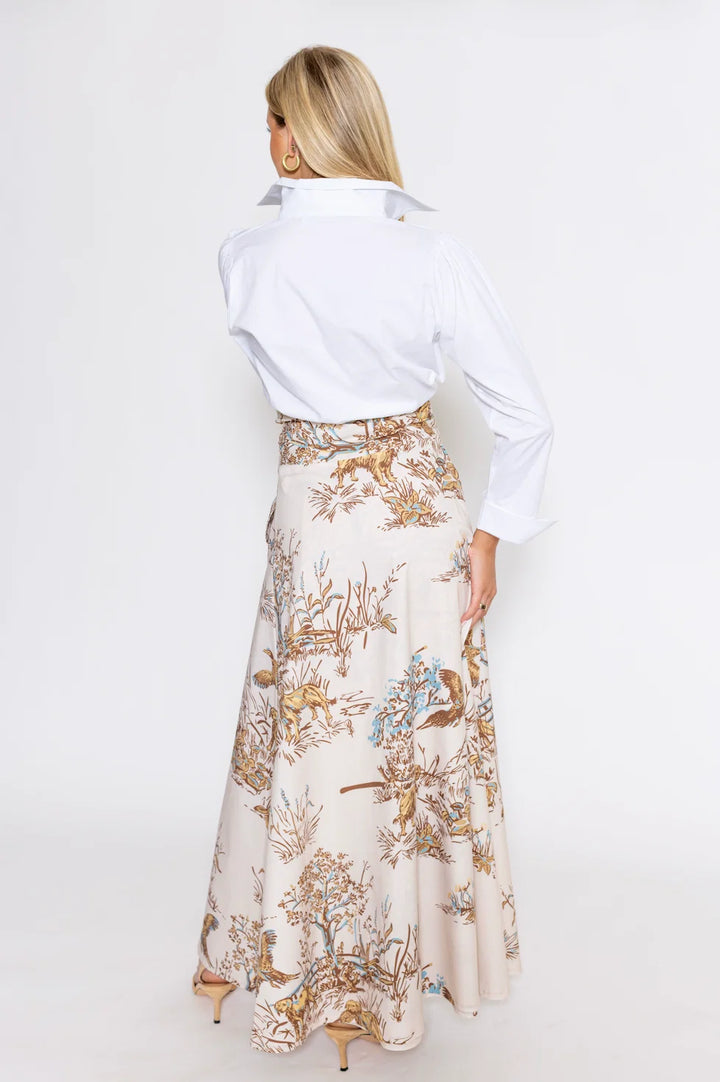 Brady Wrap Maxi Skirt