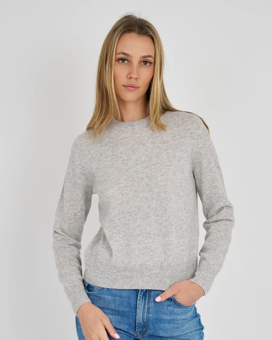 Crew Cashmere Solid Sweater