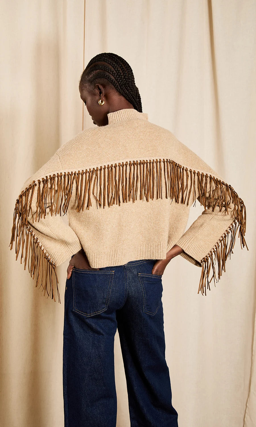 Fringe Knit Sweater