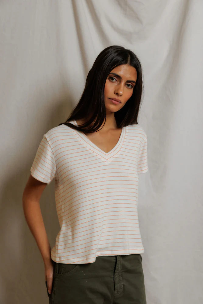 Elliot V-Neck Baby Tee