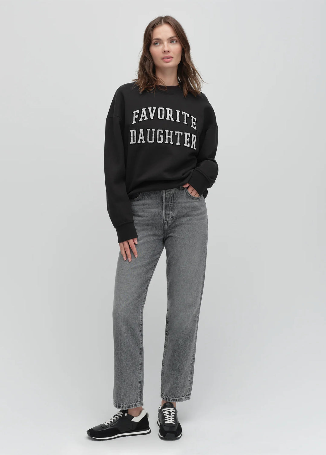 The Collegiate Embroidery Sweatshirt