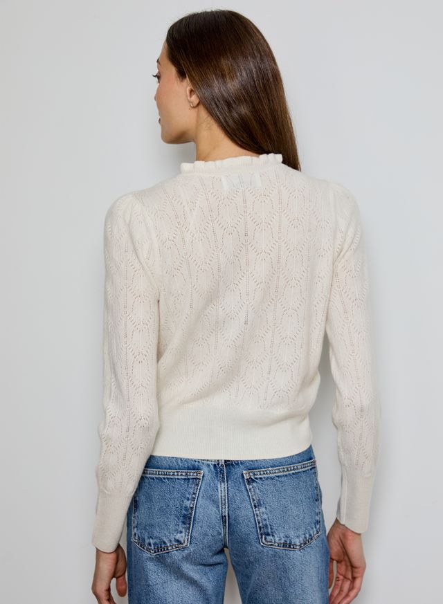 Pointelle Cardigan