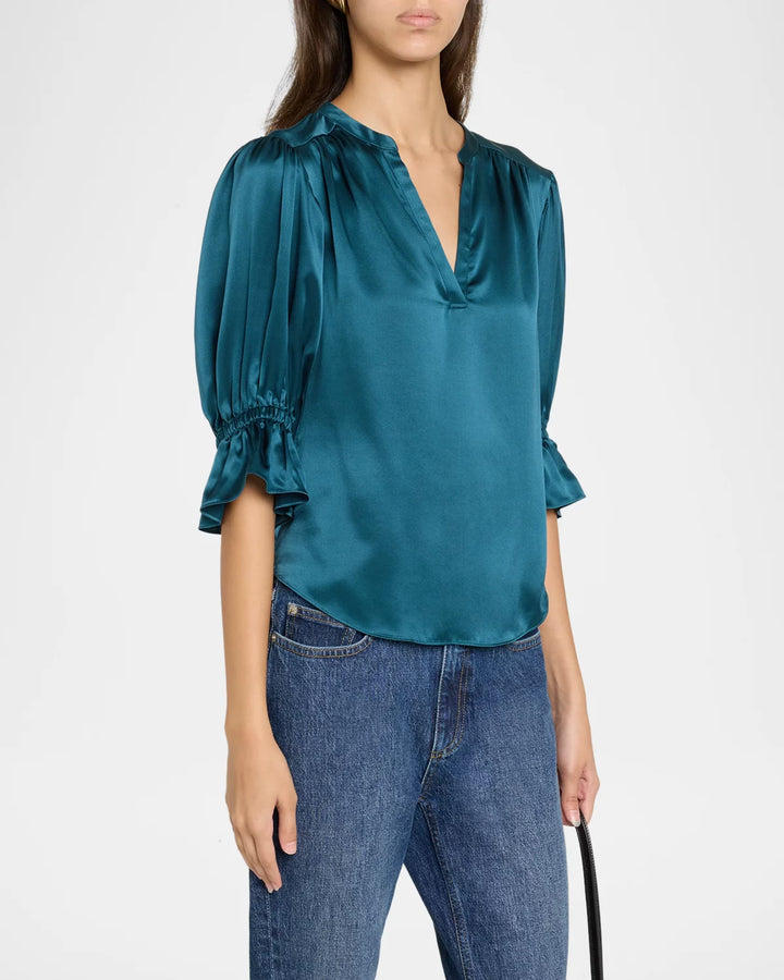 Split Neck Fiona Top