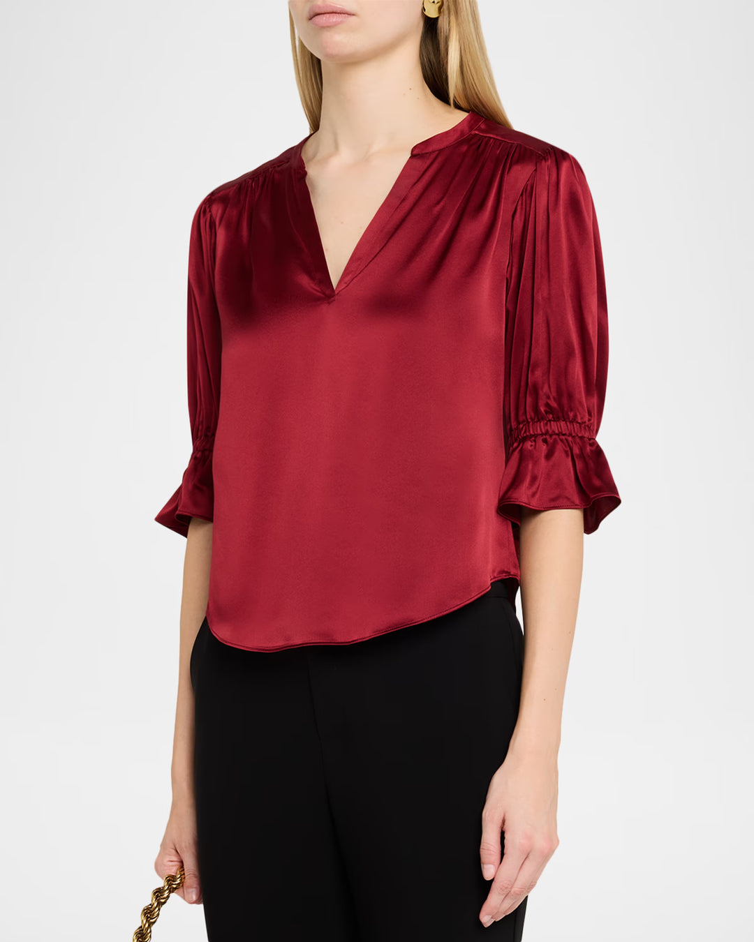 Split Neck Fiona Top