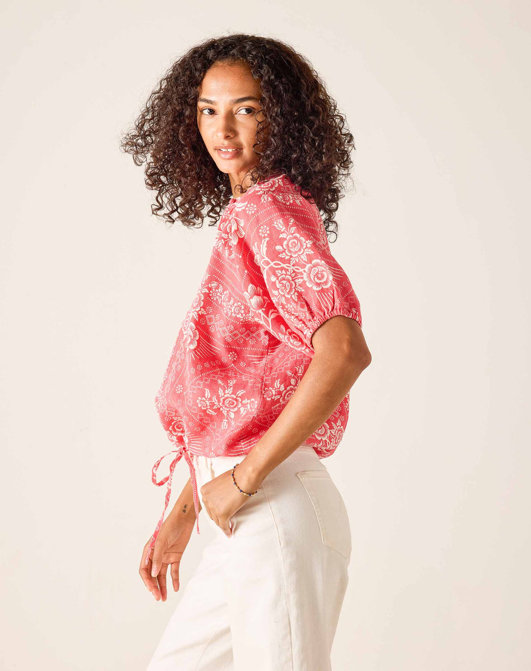 Poete Linen Top