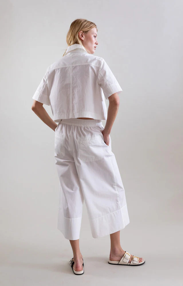 Elastic Waist Palazzo Pants