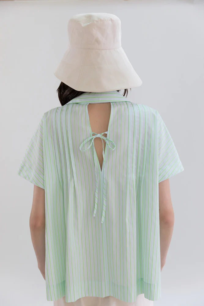 Open Front Cape Shirt