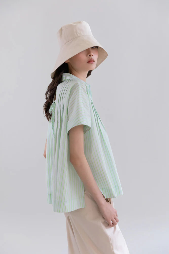 Open Front Cape Shirt