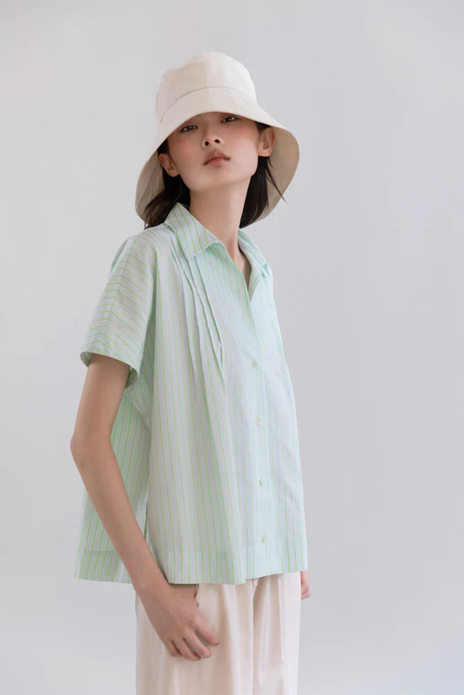 Open Front Cape Shirt