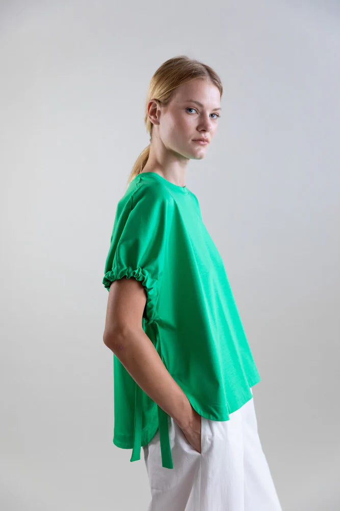 Side Gathered T-Shirt