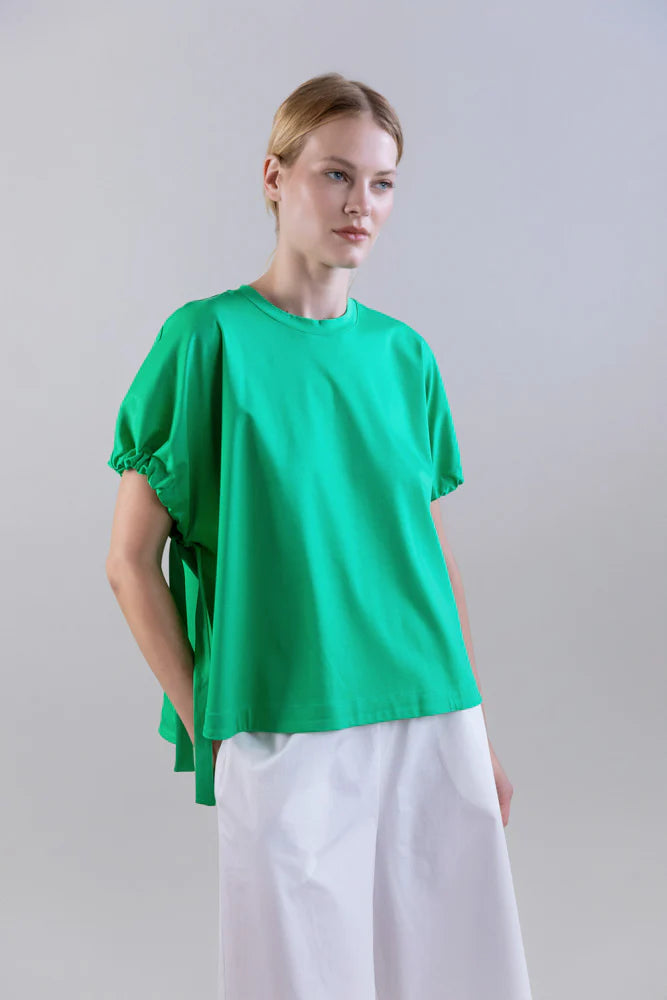 Side Gathered T-Shirt