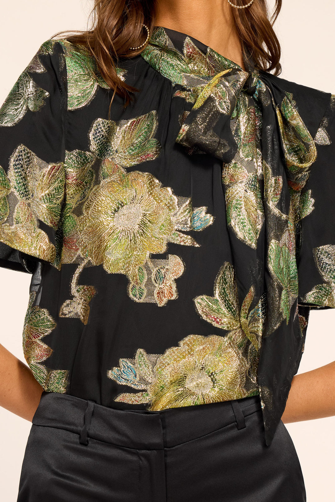 Floral Balinda Blouse