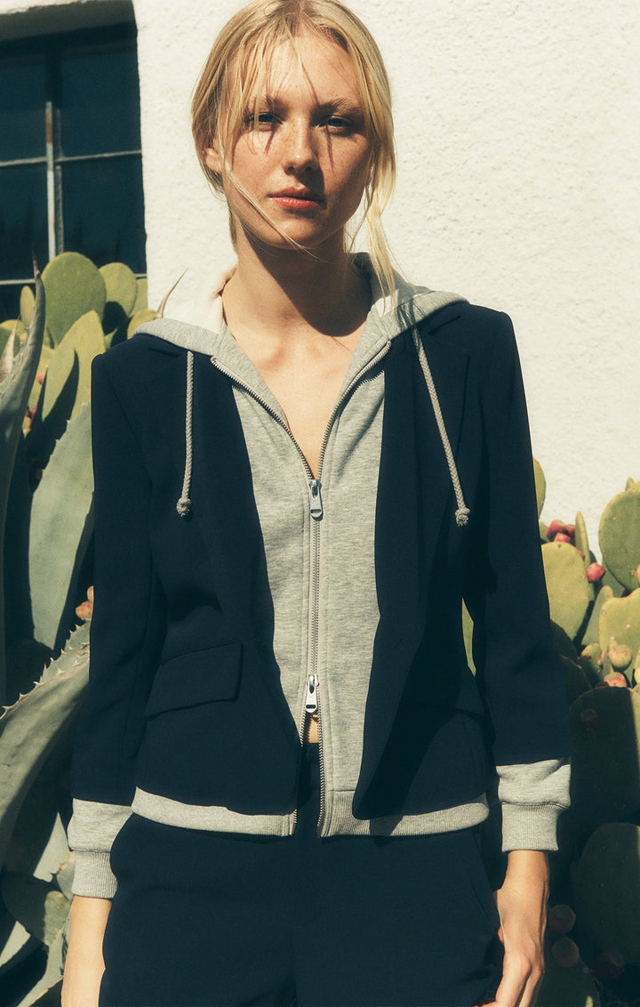 Zip Up Let Petit Khloe Blazer